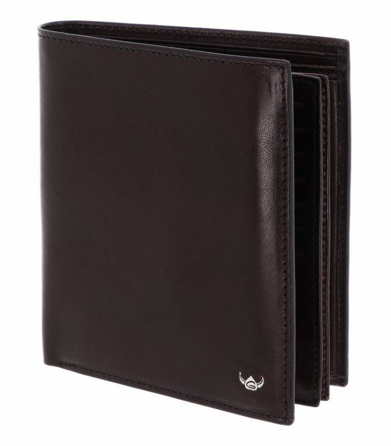 Golden Head Geldbörse Billfold Coin Wallet, aus echtem Rindsleder mit RFID-Blocker Schutz von Golden Head