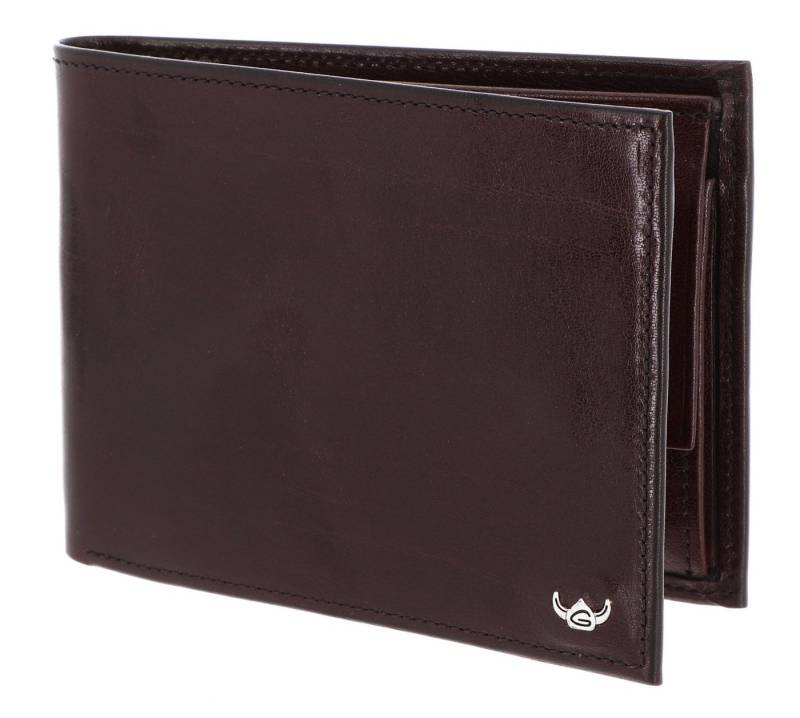 Golden Head Geldbörse Billfold Coin Wallet, aus echtem Rindsleder mit RFID-Blocker Schutz von Golden Head