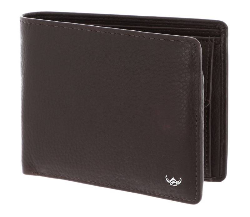 Golden Head Geldbörse Billfold Coin Wallet, aus echtem Leder mit RFID-Blocker Schutz von Golden Head