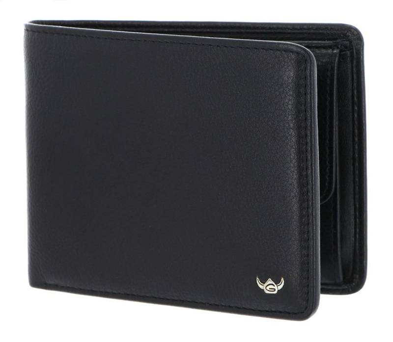 Golden Head Geldbörse Billfold Coin Wallet, aus echtem Rindsleder mit RFID-Blocker Schutz von Golden Head