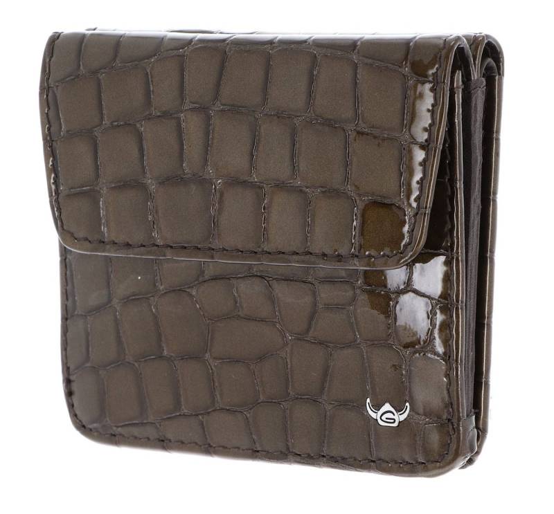 Golden Head Geldbörse Billfold Coin Wallet With Front Snap Closure, aus echtem Rindsleder mit RFID-Blocker Schutz von Golden Head