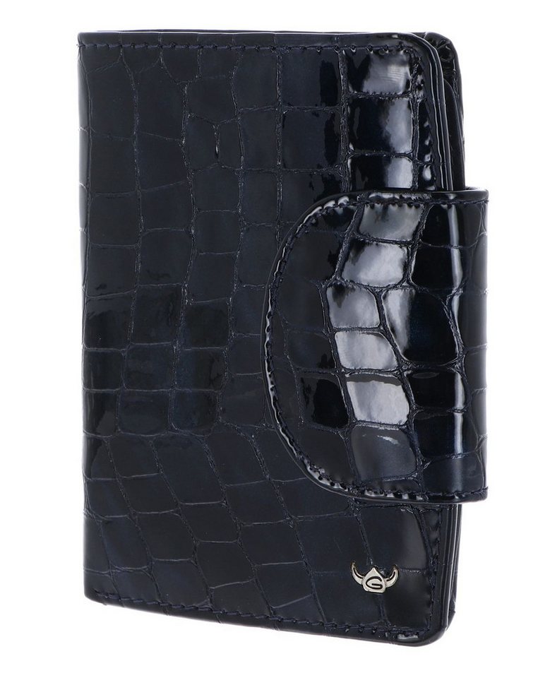 Golden Head Geldbörse Billfold Coin Wallet With Snap Closure, aus echtem Rindsleder mit RFID-Blocker Schutz von Golden Head