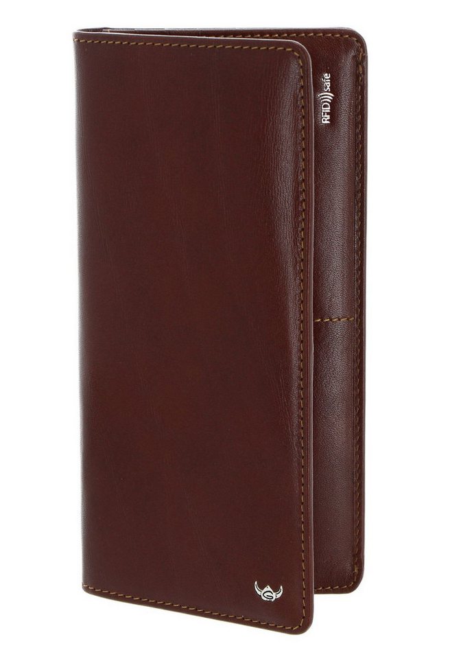 Golden Head Geldbörse Breast Pocket Wallet, aus echtem Rindsleder mit RFID-Blocker Schutz von Golden Head