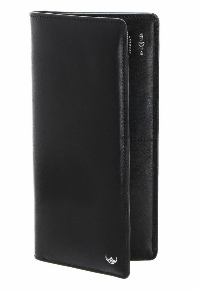 Golden Head Geldbörse Breast Pocket Wallet, aus echtem Rindsleder mit RFID-Blocker Schutz von Golden Head