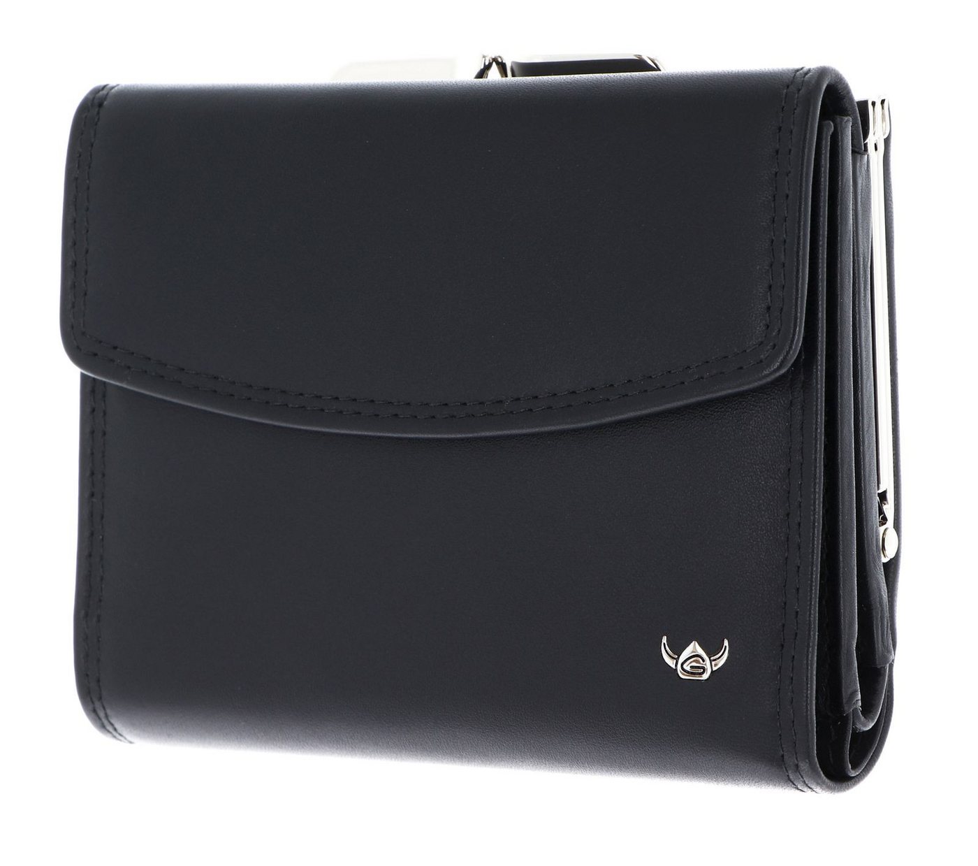 Golden Head Geldbörse Bügelbörse 2123, aus echtem Rindsleder mit RFID-Blocker Schutz von Golden Head