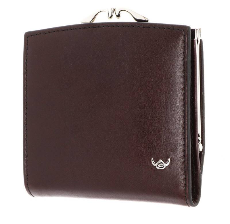 Golden Head Geldbörse French Coin Purse Wallet, aus echtem Leder mit RFID-Blocker Schutz von Golden Head