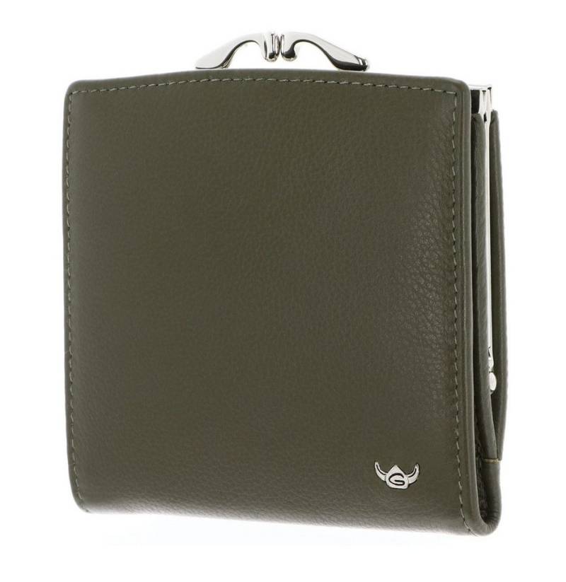 Golden Head Geldbörse French Coin Purse Wallet, aus echtem Rindsleder mit RFID-Blocker Schutz von Golden Head