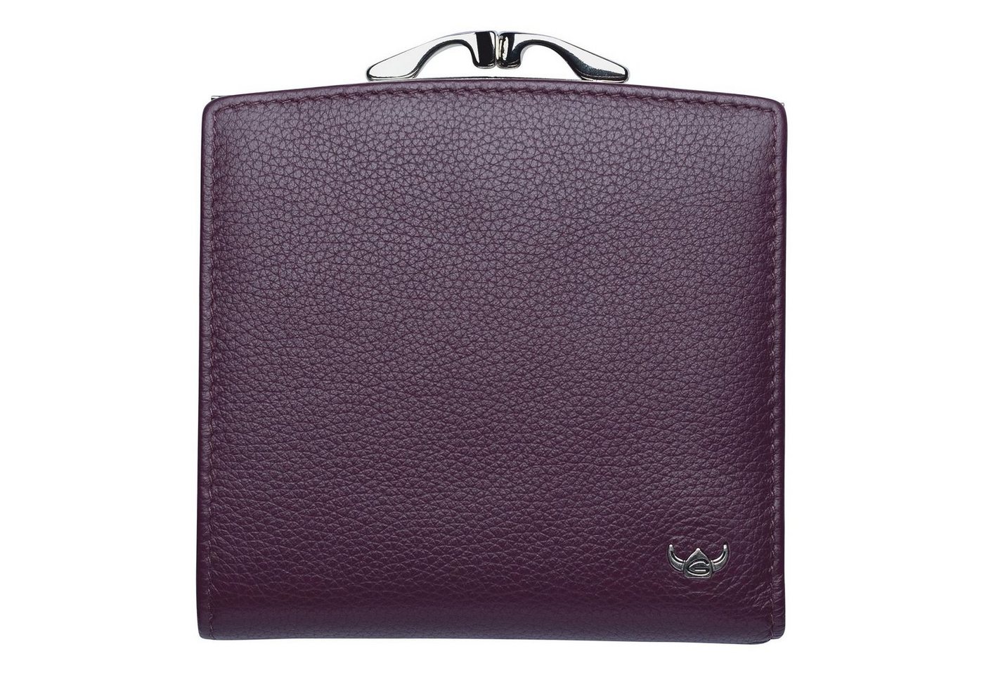 Golden Head Geldbörse French Coin Purse Wallet, aus echtem Rindsleder mit RFID-Blocker Schutz von Golden Head