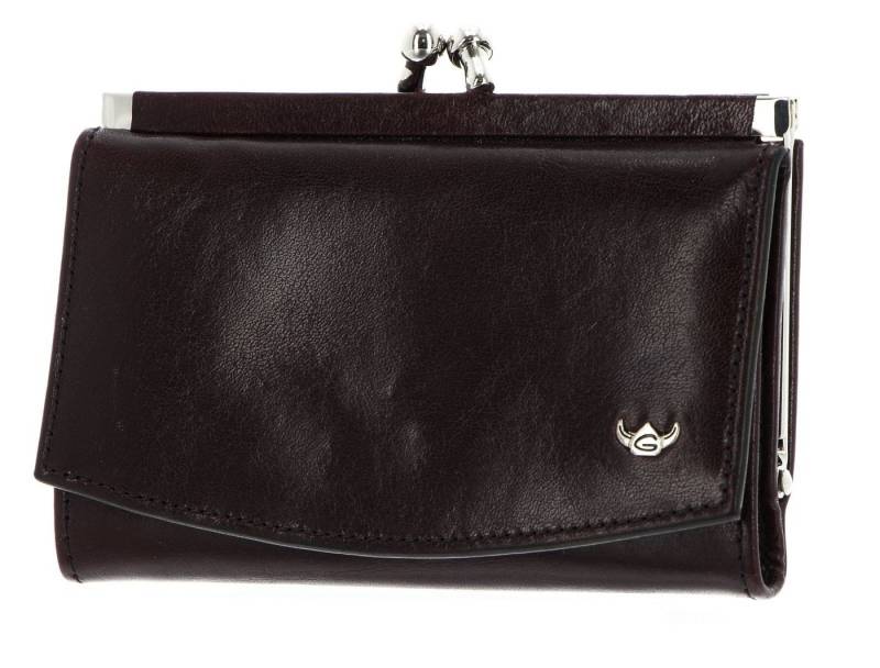 Golden Head Geldbörse French Coin Purse Wallet, aus echtem Rindsleder mit RFID-Blocker Schutz von Golden Head