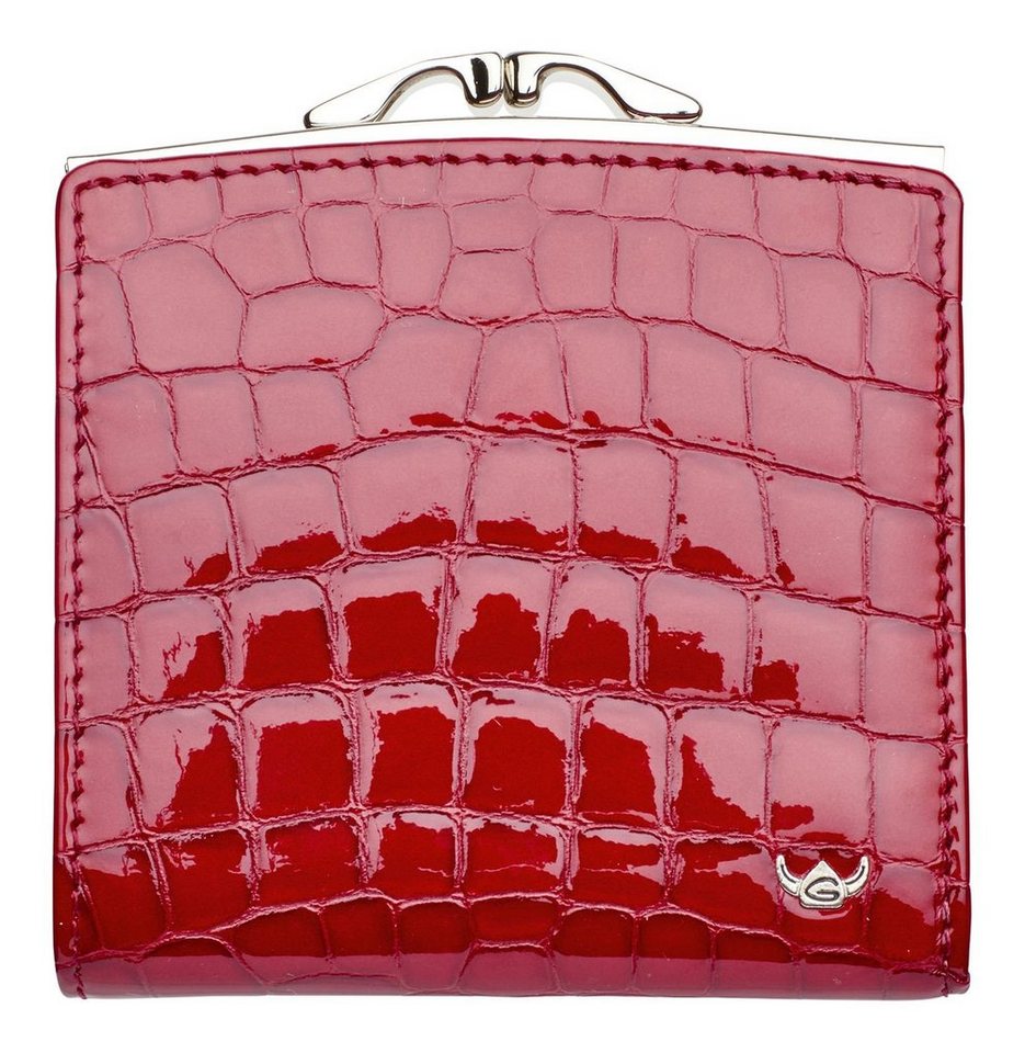 Golden Head Geldbörse French Coin Purse Wallet, aus echtem Rindsleder mit RFID-Blocker Schutz von Golden Head