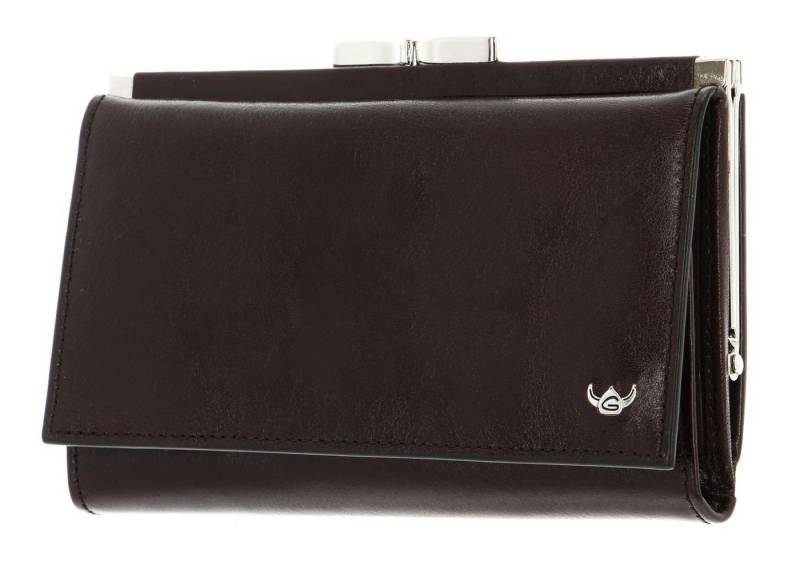 Golden Head Geldbörse French Coin Purse Wallet, aus echtem Rindsleder mit RFID-Blocker Schutz von Golden Head