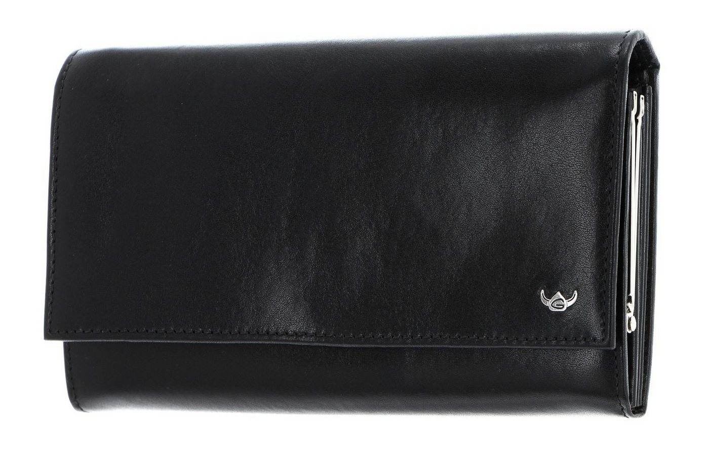 Golden Head Geldbörse French Coin Purse Wallet, aus echtem Rindsleder mit RFID-Blocker Schutz von Golden Head
