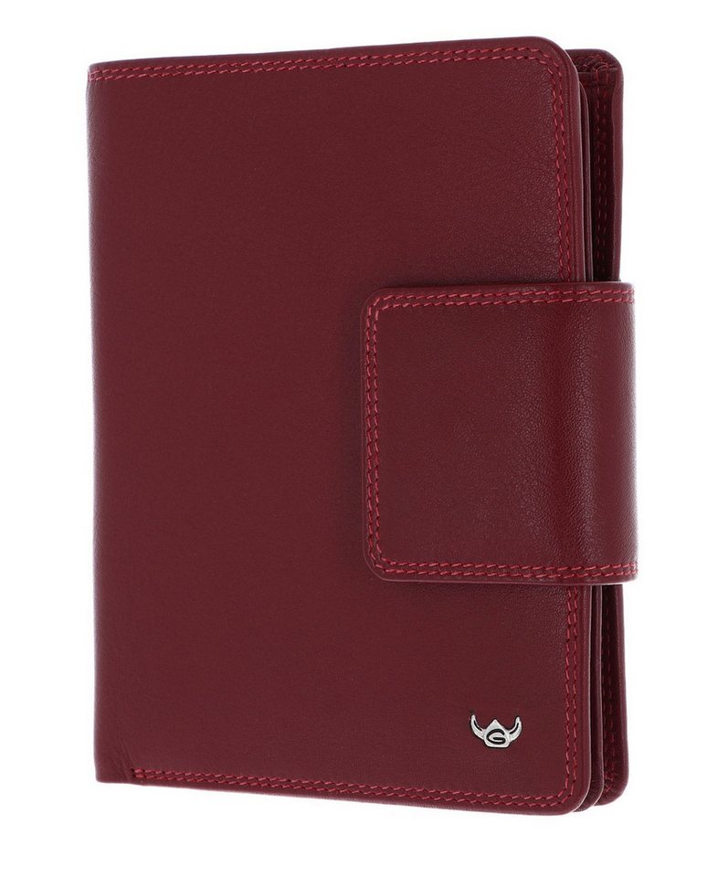 Golden Head Geldbörse Kombischeintasche mit Riegel 2300, aus echtem Rindsleder mit RFID-Blocker Schutz von Golden Head