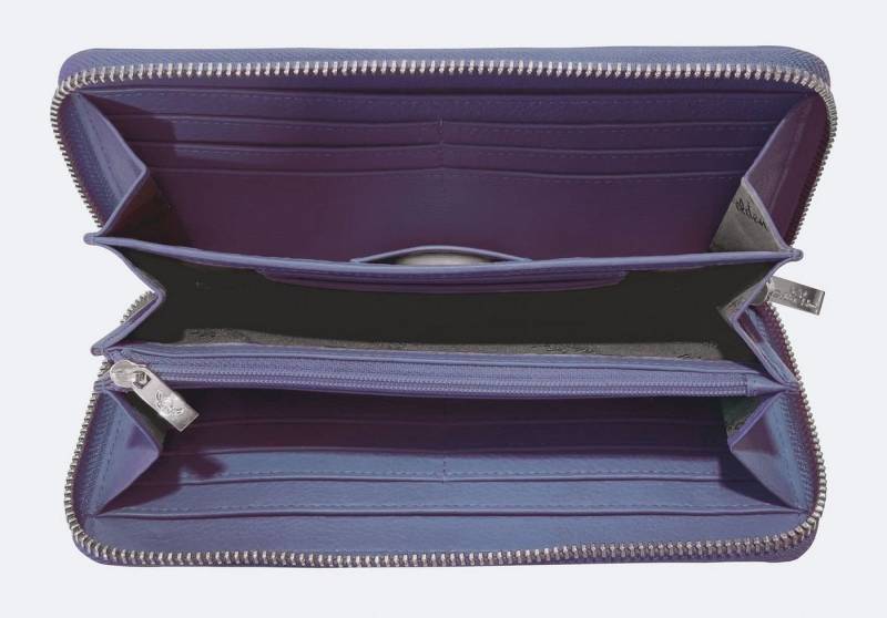 Golden Head Geldbörse Zipped Wallet, aus echtem Leder mit RFID-Blocker Schutz von Golden Head