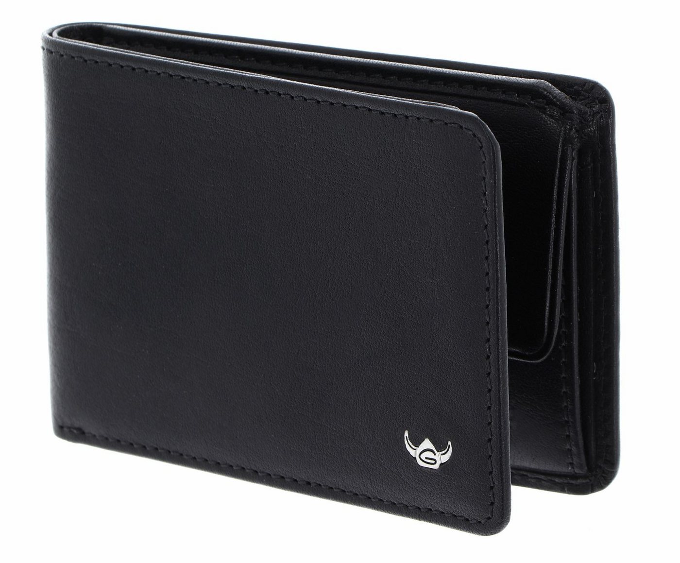 Golden Head Geldbörse Petite Billfold Coin Wallet, aus echtem Rindsleder mit RFID-Blocker Schutz von Golden Head