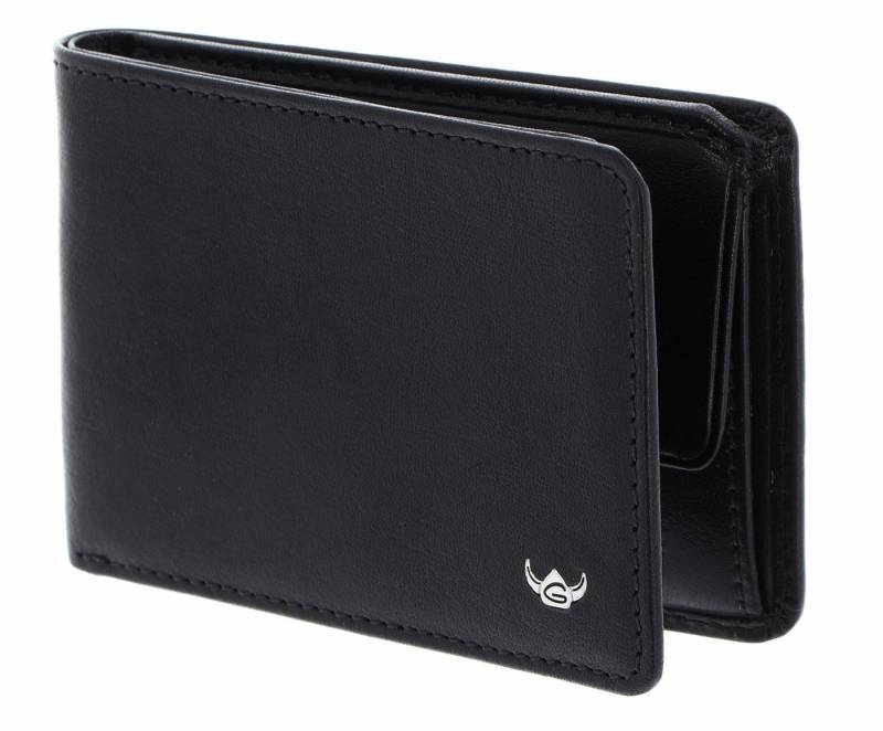Golden Head Geldbörse Petite Billfold Coin Wallet, aus echtem Rindsleder mit RFID-Blocker Schutz von Golden Head