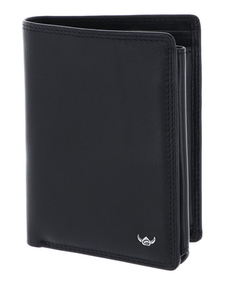 Golden Head Geldbörse Billfold Coin Wallet With Snap Closure, aus echtem Rindsleder mit RFID-Blocker Schutz von Golden Head