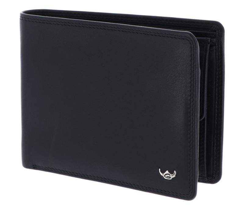 Golden Head Geldbörse Billfold Coin Wallet, aus echtem Rindsleder mit RFID-Blocker Schutz von Golden Head