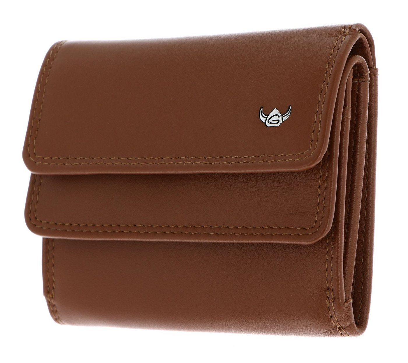 Golden Head Geldbörse Überschlagbörse 1176, aus echtem Rindsleder mit RFID-Blocker Schutz von Golden Head