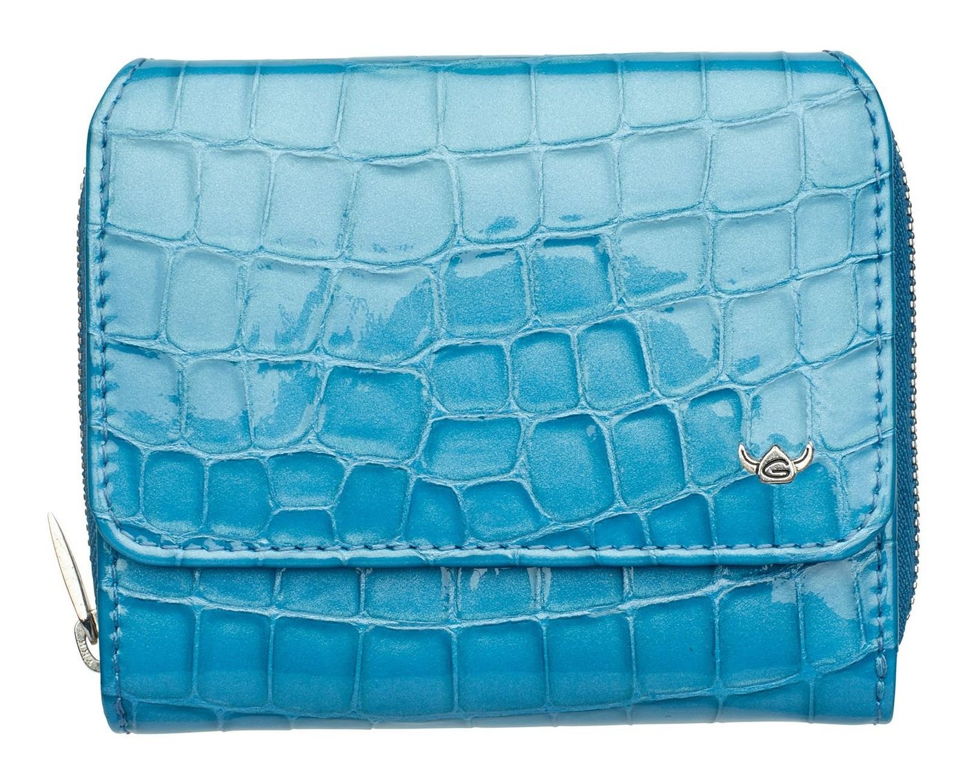 Golden Head Geldbörse Zipped Billfold Coin Wallet, aus echtem Leder mit RFID-Blocker Schutz von Golden Head