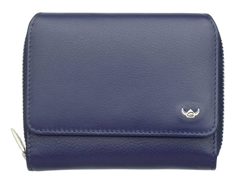 Golden Head Geldbörse Zipped Billfold Coin Wallet, aus echtem Leder mit RFID-Blocker Schutz von Golden Head