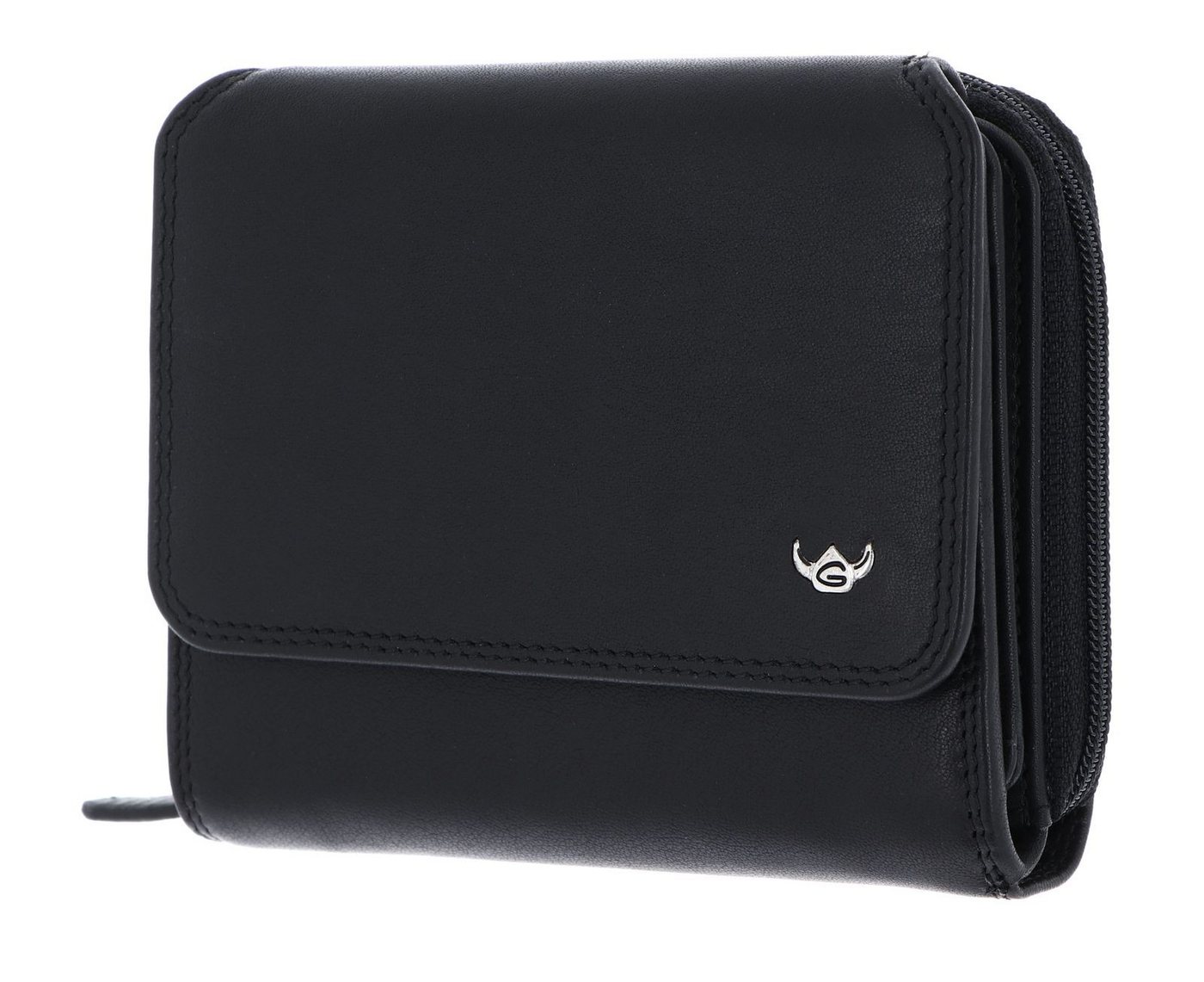 Golden Head Geldbörse Zipped Billfold Coin Wallet, aus echtem Rindsleder mit RFID-Blocker Schutz von Golden Head