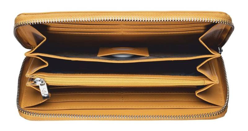 Golden Head Geldbörse Zipped Wallet, aus echtem Leder mit RFID-Blocker Schutz von Golden Head