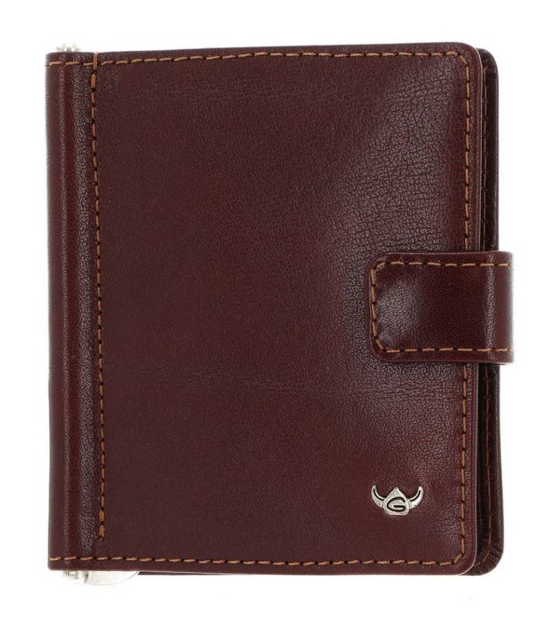 Golden Head Geldscheinklammer Money Clip Billfold Wallet, aus echtem Rindsleder mit RFID-Blocker Schutz von Golden Head