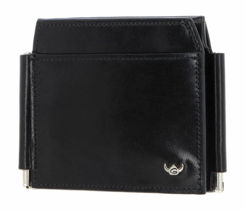 Golden Head Geldscheinklammer Money Clip Billfold Wallet, aus echtem Rindsleder mit RFID-Blocker Schutz von Golden Head