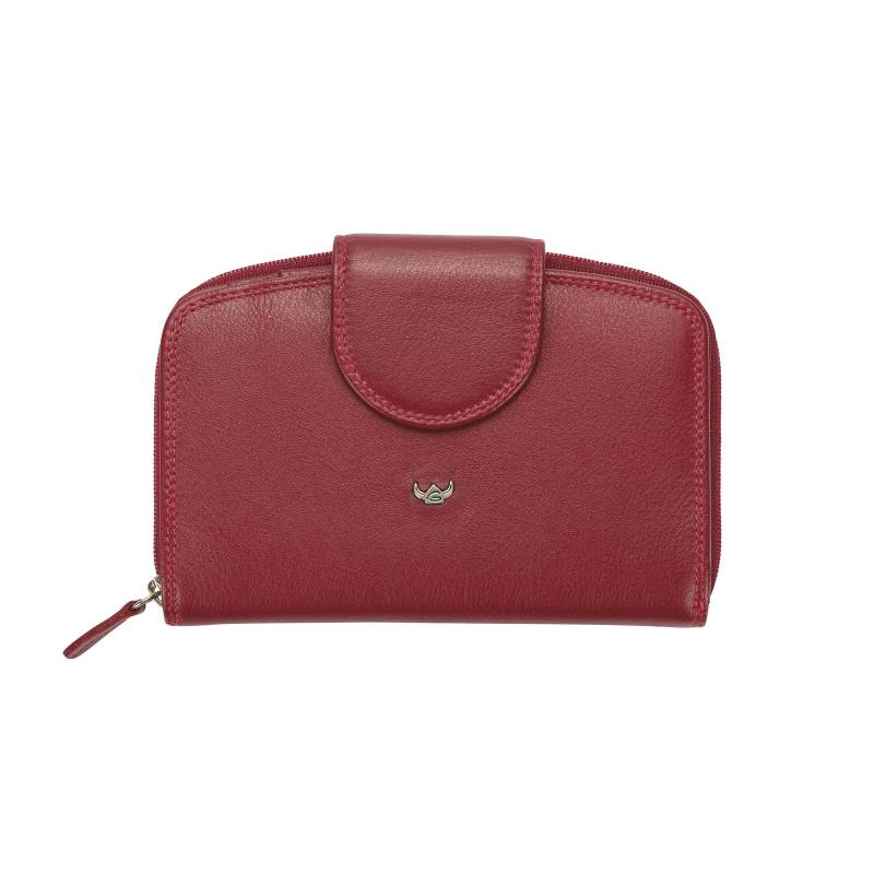 Golden Head - Golden Head Polo RFID Damenbörse mit RV rot Rot von Golden Head