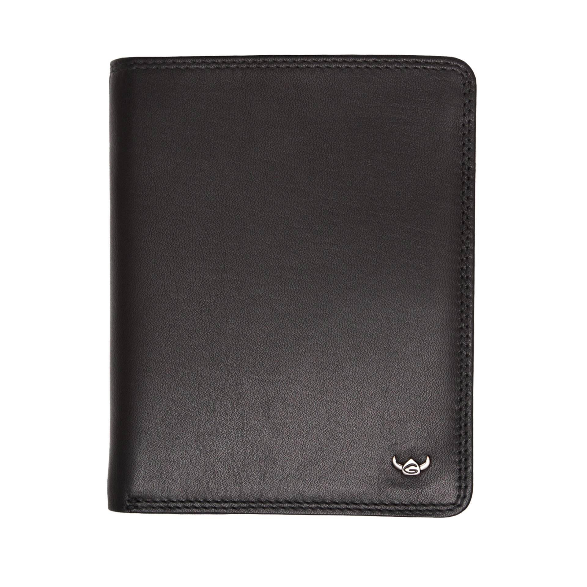 Golden Head - Golden Head Polo RFID Kombischeintasche schwarz Schwarz von Golden Head