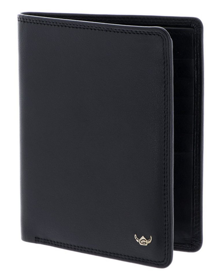 Golden Head Kartenetui Billfold Coin Wallet Without Coin Department, aus echtem Leder mit RFID-Blocker Schutz von Golden Head