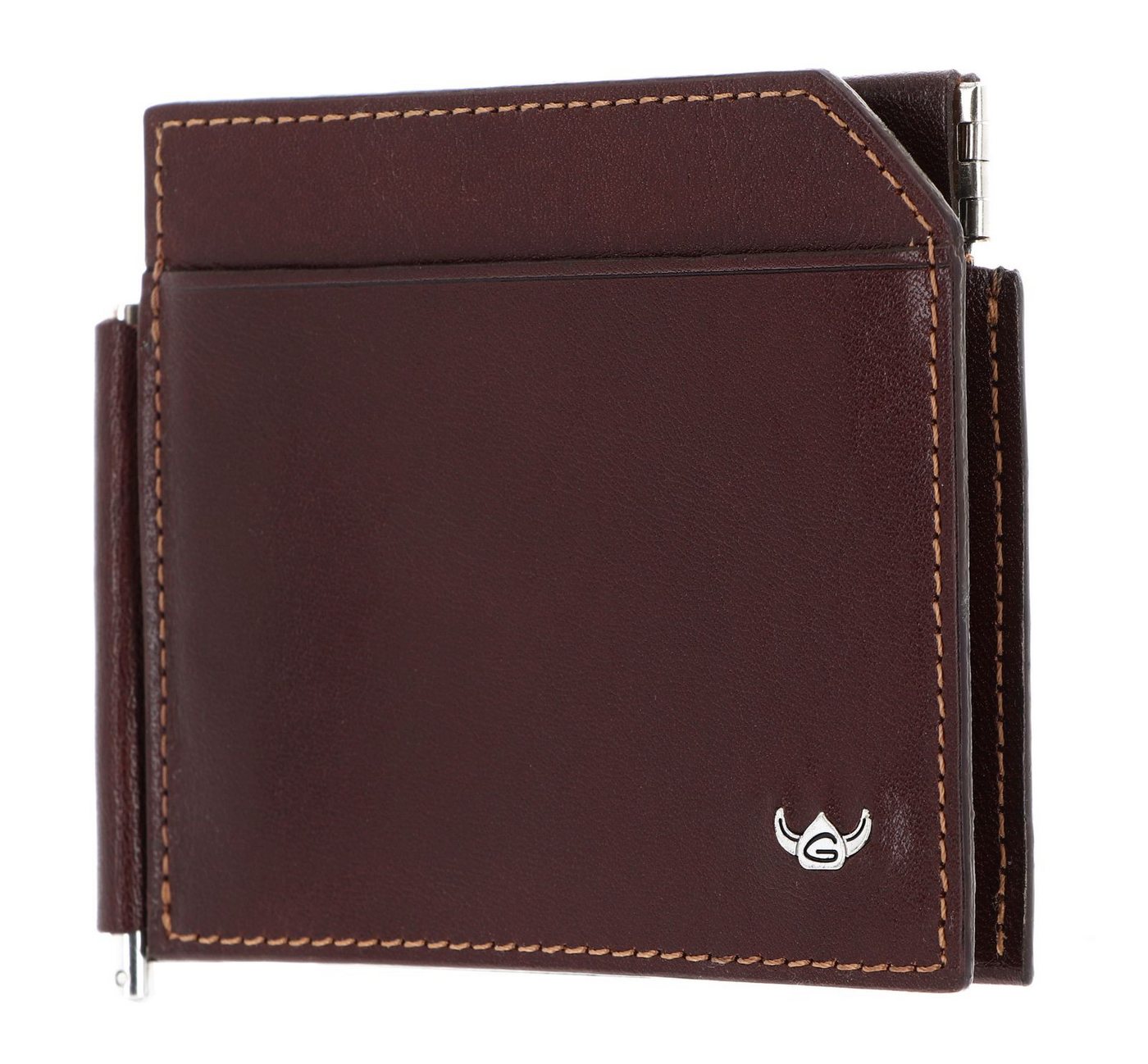 Golden Head Kartenetui Clip-Scheintasche 1960, aus echtem Rindsleder von Golden Head