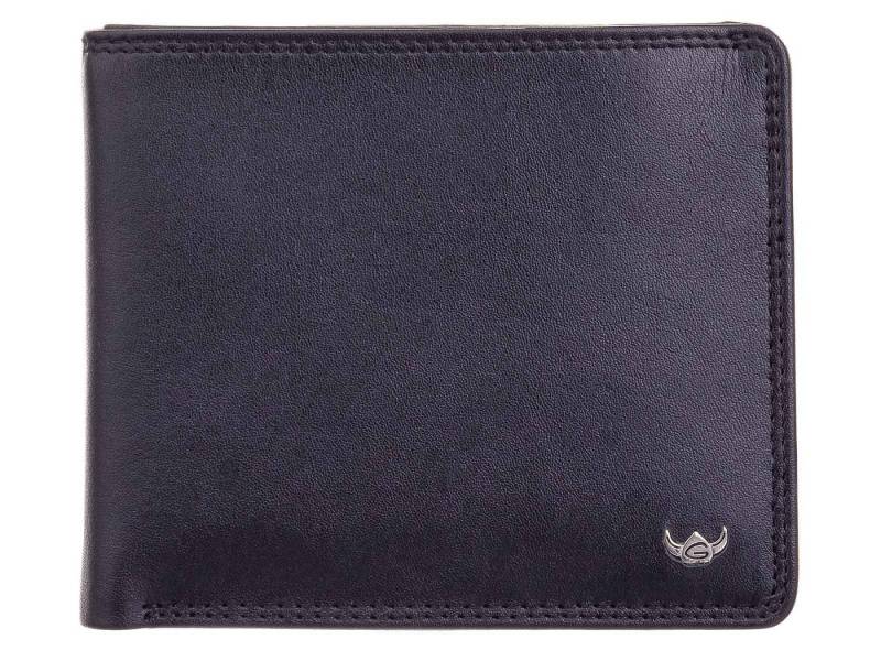 Golden Head Geldbörse Polo Billfold Flachscheintasche Kartenetui Herren (1 Stück, 1-tlg., B/H/T)ca. 12/10/1 cm), handgefertigt von Golden Head