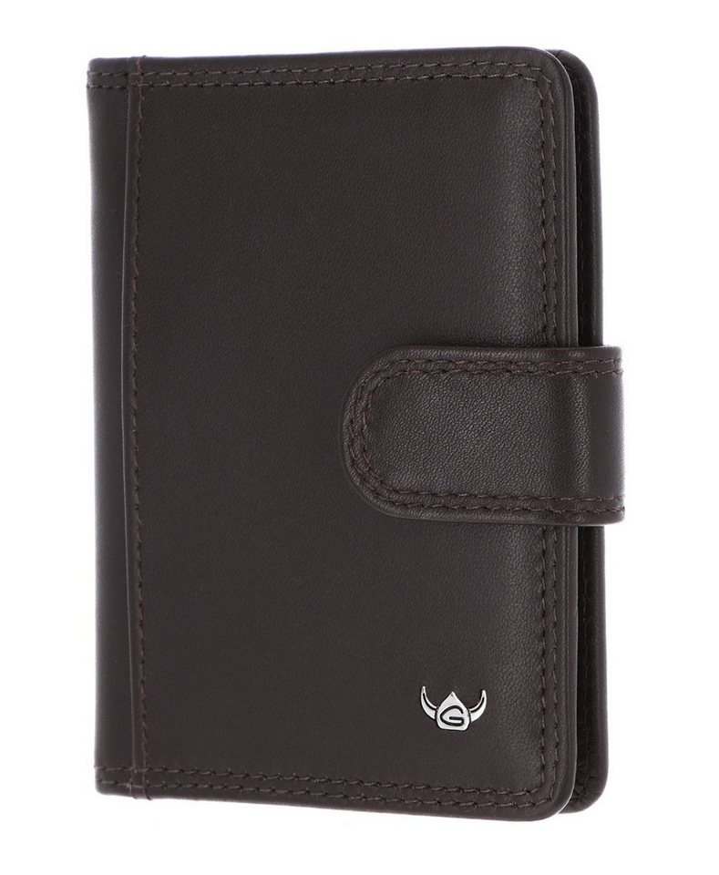 Golden Head Kartenetui Kartenetui mit Riegel 4516, aus echtem Rindsleder mit RFID-Blocker Schutz von Golden Head