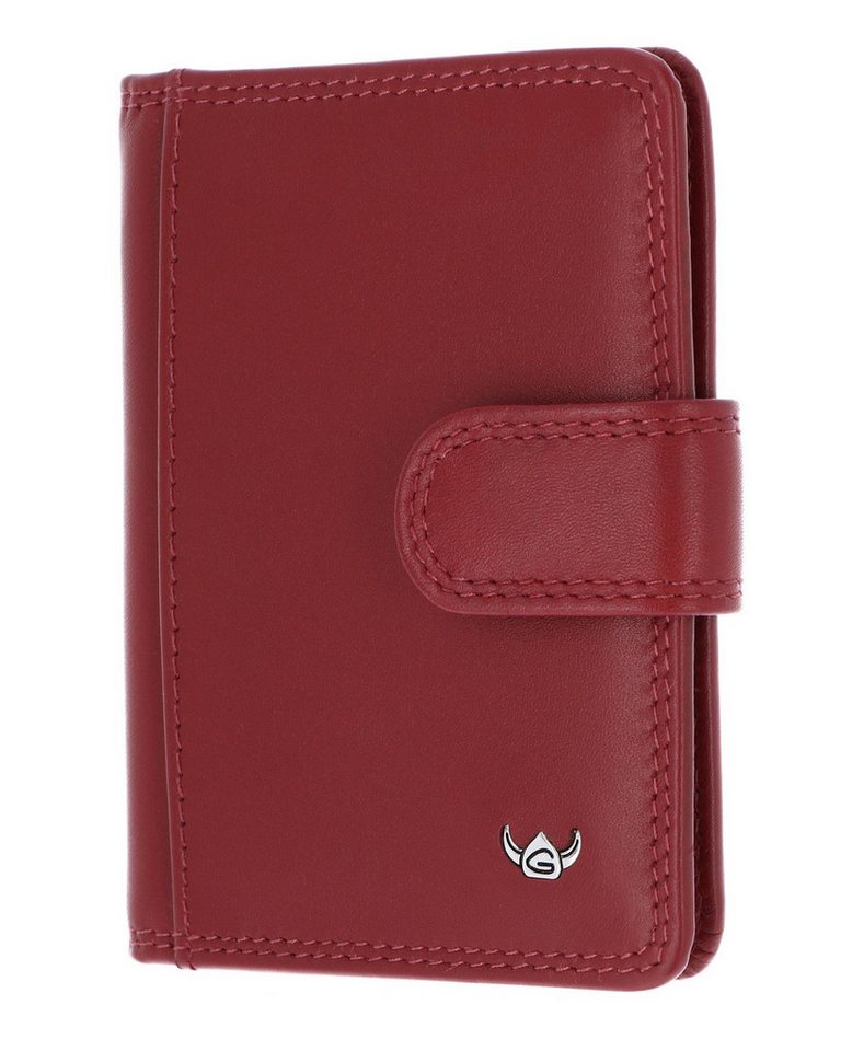 Golden Head Kartenetui Kartenetui mit Riegel 4516, aus echtem Rindsleder mit RFID-Blocker Schutz von Golden Head