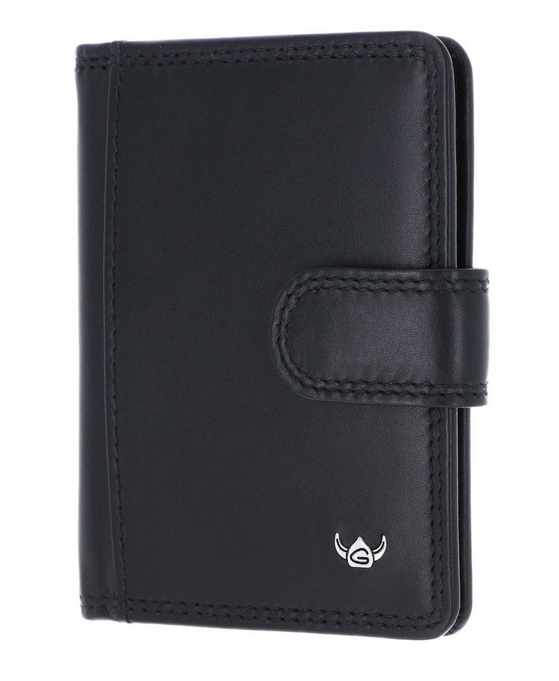 Golden Head Kartenetui Kartenetui mit Riegel 4516, aus echtem Rindsleder mit RFID-Blocker Schutz von Golden Head