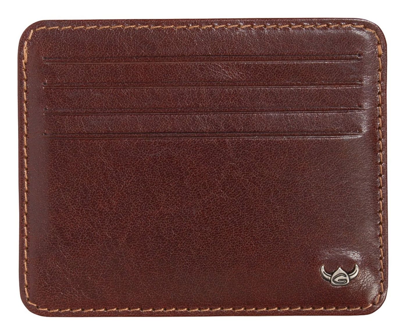 Golden Head Kartenetui RFID Credit Card Case, aus echtem Rindsleder mit RFID-Blocker Schutz von Golden Head