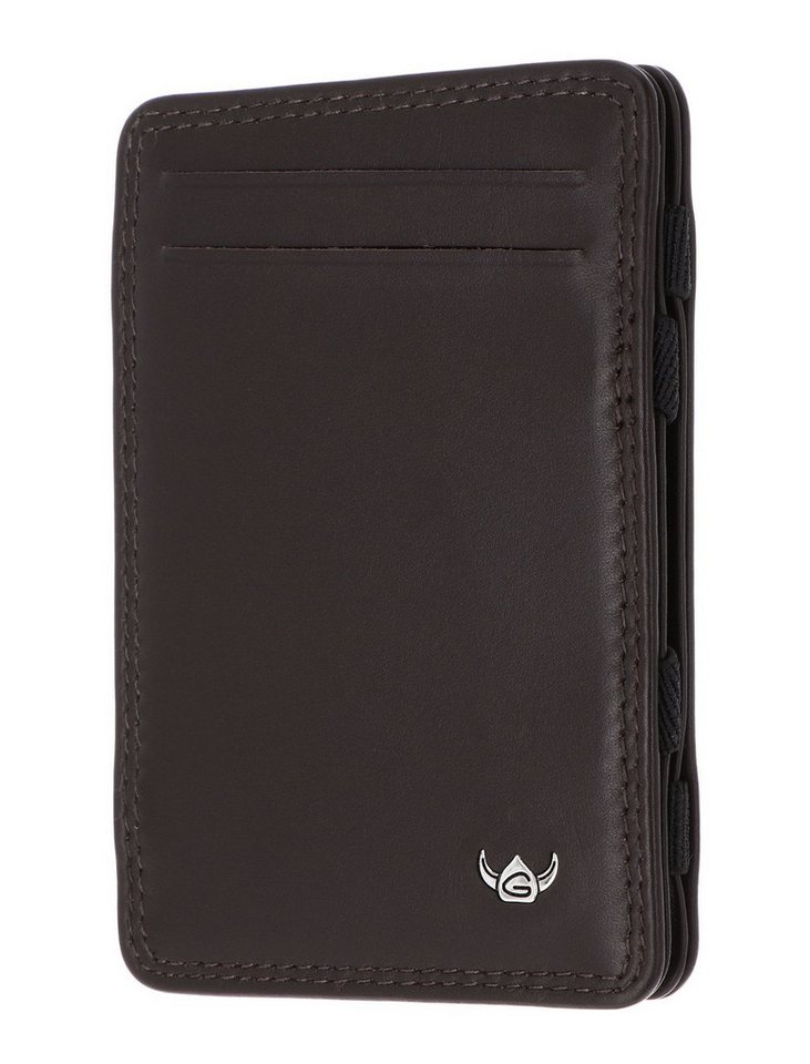 Golden Head Kartenetui Wunder-Börse 4044, aus echtem Rindsleder mit RFID-Blocker Schutz von Golden Head