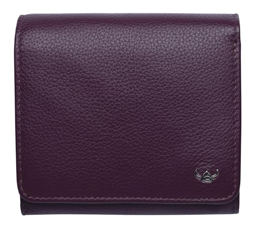 Golden Head Madrid RFID Protect Zipped Billfold Coin Wallet Amarone von Golden Head
