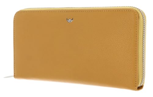 Golden Head Madrid RFID Protect Zipped Wallet Mustard Yellow von Golden Head