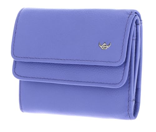 Golden Head Madrid RFID Protect Billfold Coin Wallet with Front Flap Snap Closure Lavender von Golden Head