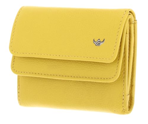 Golden Head Madrid RFID Protect Billfold Coin Wallet with Front Flap Snap Closure Sun Yellow Golden Head Madrid RFID Protect Billfold Coin Wallet with Front Flap Snap Closure Sun Yellow von Golden Head