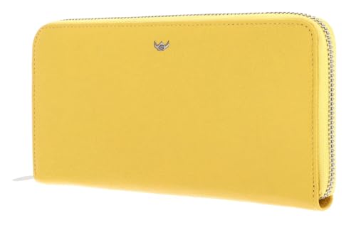 Golden Head Madrid RFID Protect Zipped Wallet Sun Yellow von Golden Head