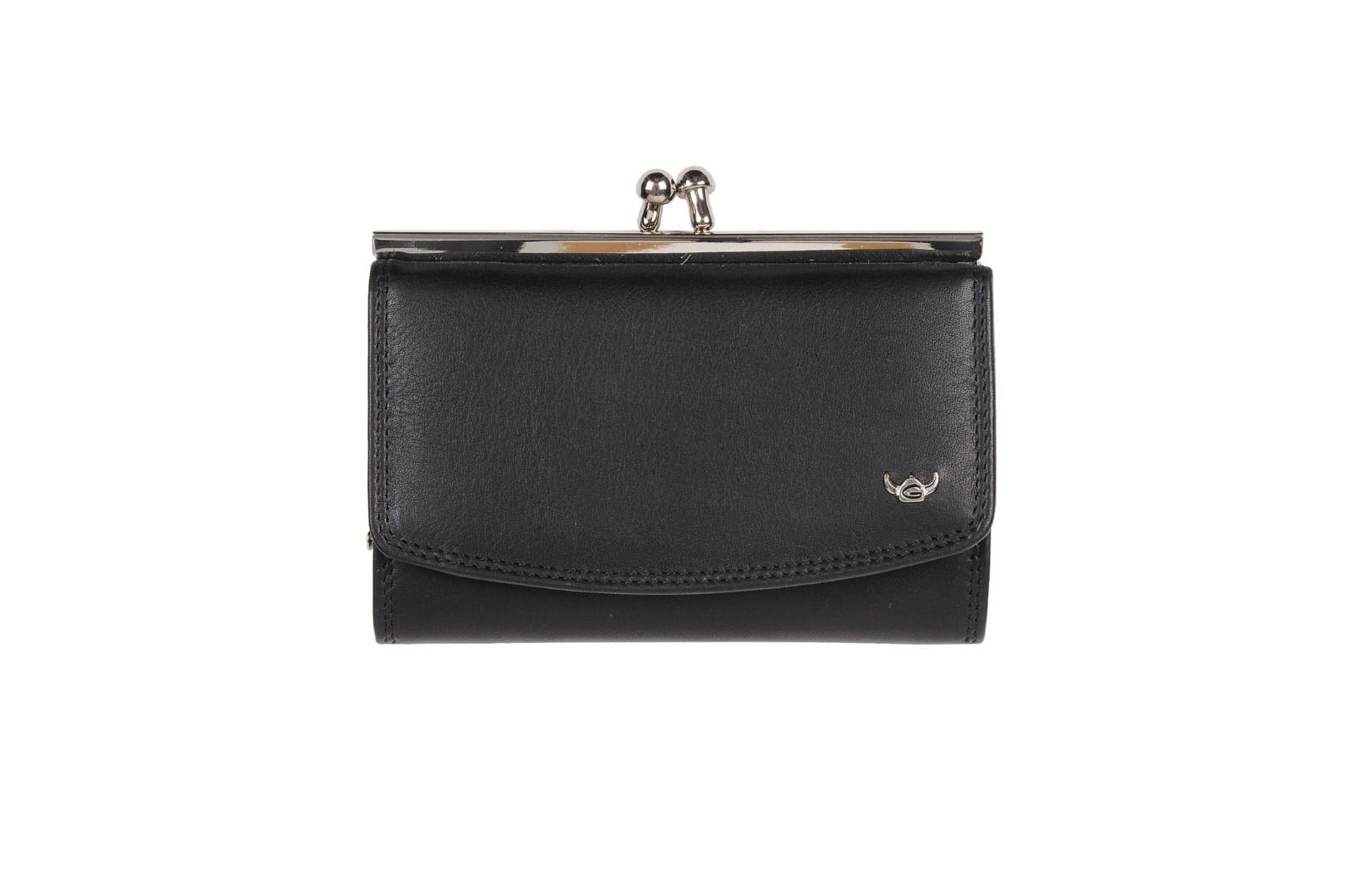 Golden Head - POLO Bügelbörse Bügelbörse Schwarz Schwarz von Golden Head