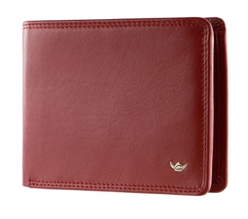 Golden Head Polo Billfold Coin Wallet Red von Golden Head