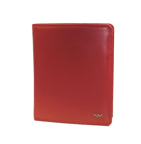Golden Head Polo Billfold Coin Wallet Red von Golden Head