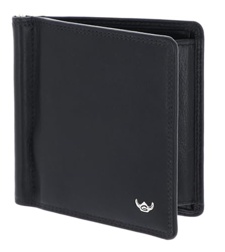 Golden Head Polo RFID Protect Money Clip Billfold Wallet Black von Golden Head