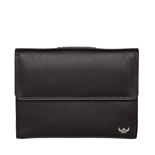 Golden Head Polo - Geldbörse 8cc 12 cm RFID schwarz von Golden Head