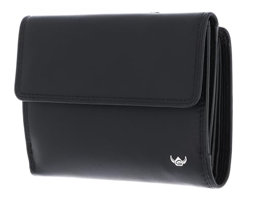 Golden Head Polo RFID Protect Ladies Purse Wallet Black von Golden Head